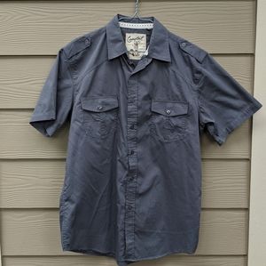 Grey Button Down Shirt